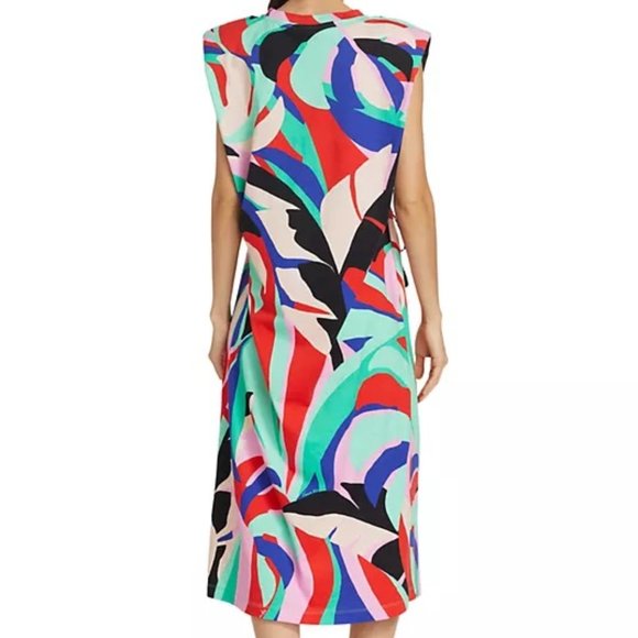 FARM RIO Monstera T-Shirt Cotton Dress - Picture 4 of 9